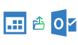 View a calendar shared by others from any platform in your Outlook