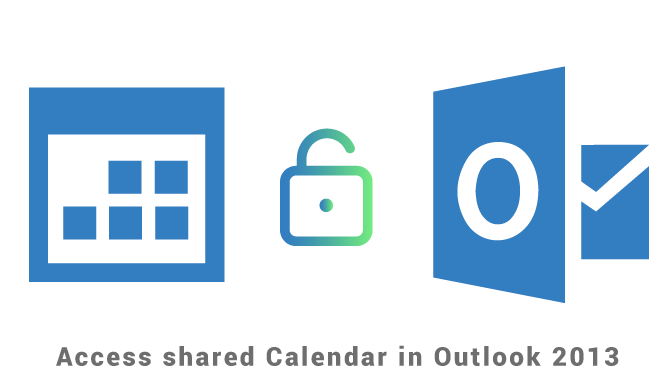 Access shared calendar in Outlook 2013 