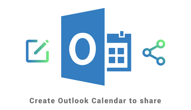 Create an Outlook Calendar to share 