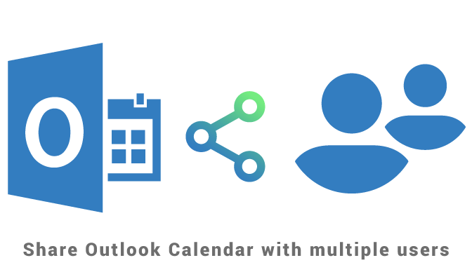 Share Outlook Calendar with multiple users 